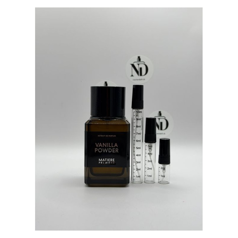 Matière Première Vanilla Powder Extrait – Duftprobe 2ml, 5ml, 10ml | nischenduft.ch