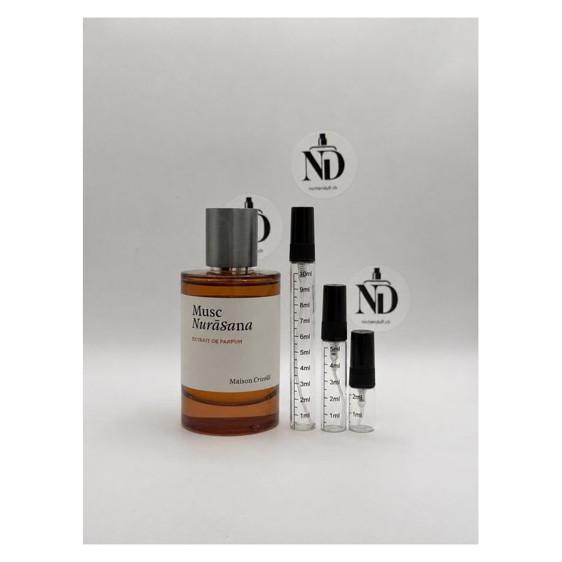 Maison Crivelli Musc Nurāsana – Duftprobe 2ml, 5ml, 10ml | nischenduft.ch
