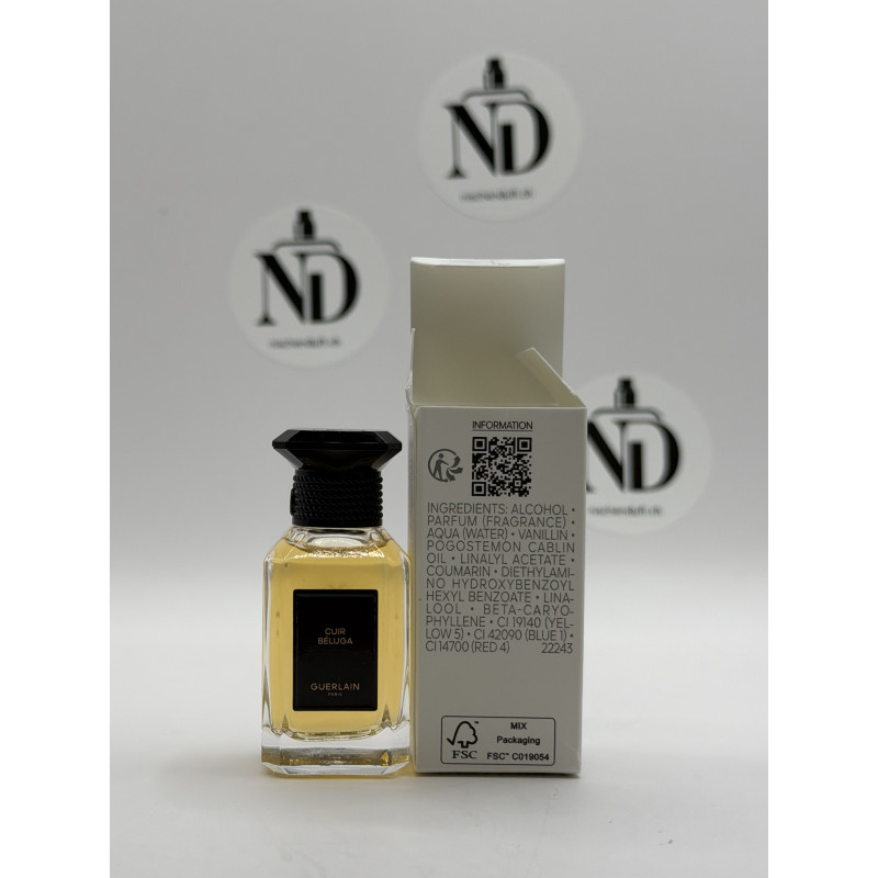 Guerlain Cuir Béluga 10 ml Miniatur OVP | nischenduft.ch
