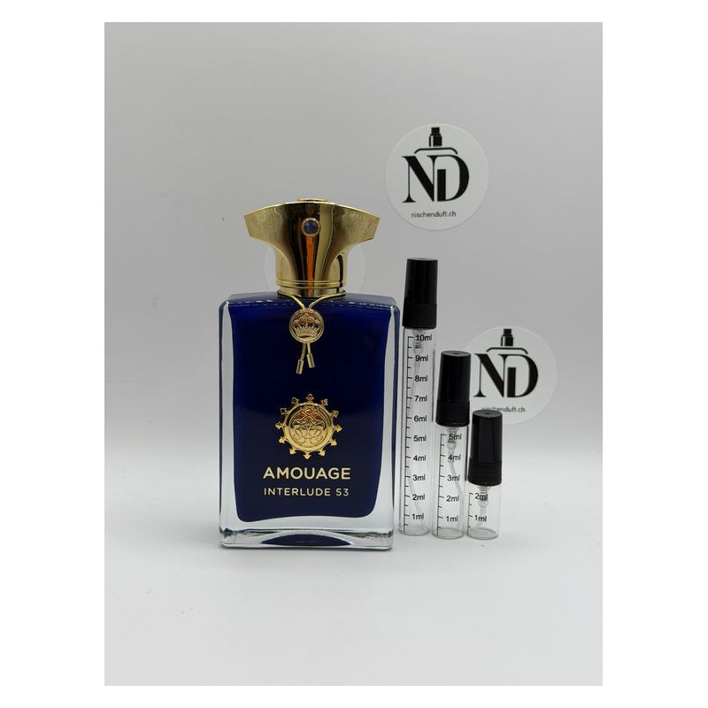 Amouage Interlude 53 Man – Duftprobe 2ml, 5ml, 10ml | nischenduft.ch
