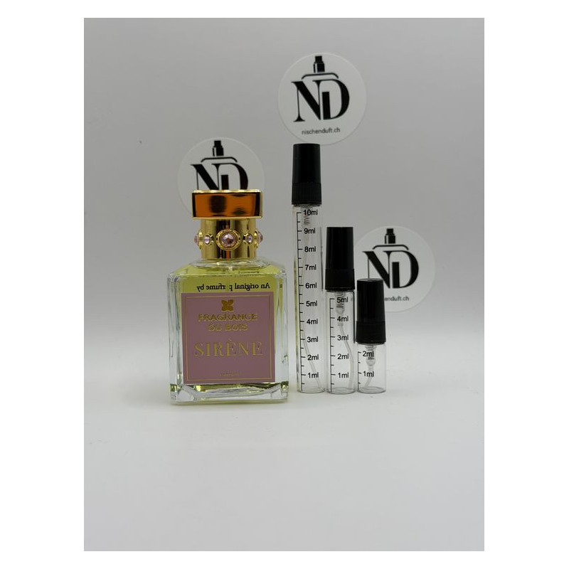 FRAGRANCE DU BOIS Sirène Abfüllung – Verführerischer, floraler Duft