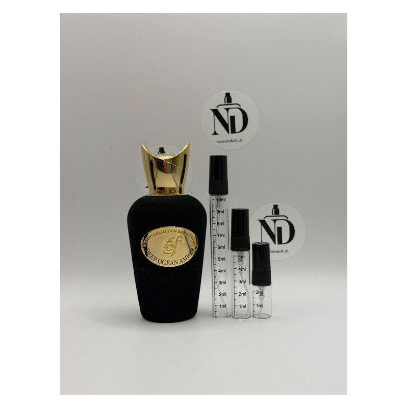 Sospiro Deep Ocean Amber – Duftprobe 2ml, 5ml, 10ml | nischenduft.ch