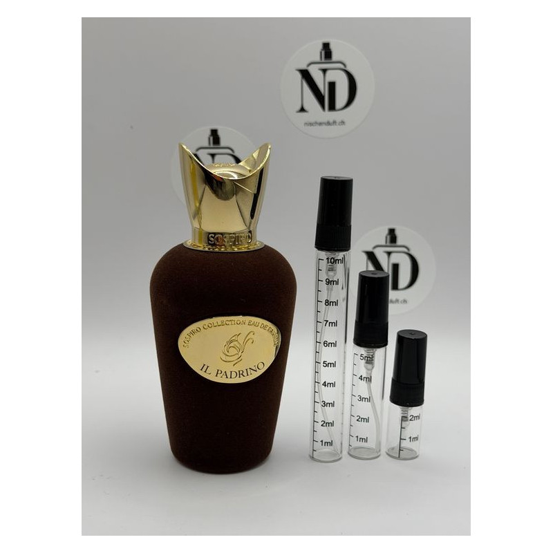 Sospiro Il Padrino Duftprobe – Rum & Vanille testen |nischenduft.ch