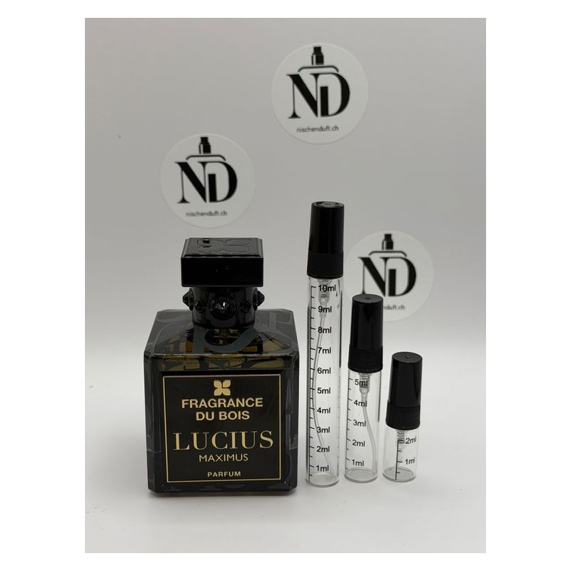 Fragrance Du Bois Lucius Maximus – Duftprobe 2ml, 5ml, 10ml | nischenduft.ch