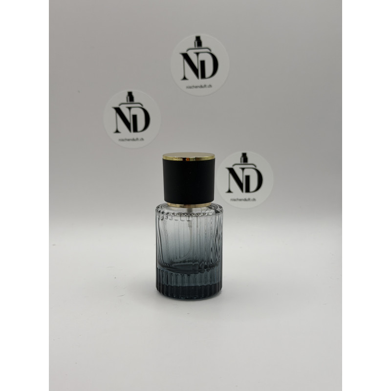 Parfumflakon 30 ml leer – Glas Zerstäuber schwarze Kappe | nischenduft.ch