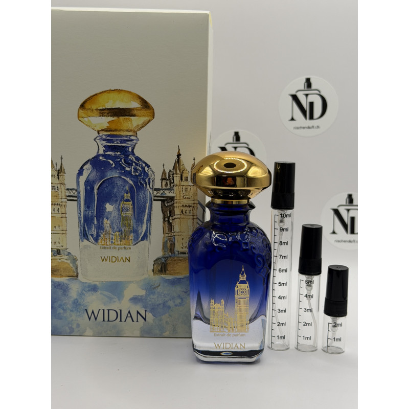 Widian London Duftprobe kaufen | Nischenduft Parfum Abfüllung – nischenduft.ch