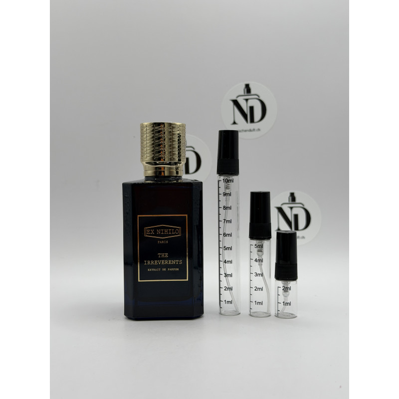 Ex Nihilo The Irreverents Duftprobe 2ml, 5ml, 10ml | nischenduft.ch