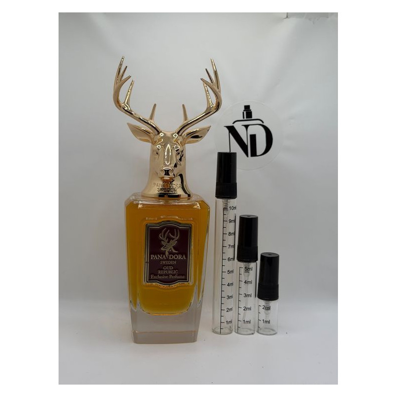 Pana Dora Oud Republic – Duftprobe 2ml, 5ml, 10ml | nischenduft.ch Pana Dora Oud Republic – Duftprobe 2ml, 5ml, 10ml | nischenduft.ch