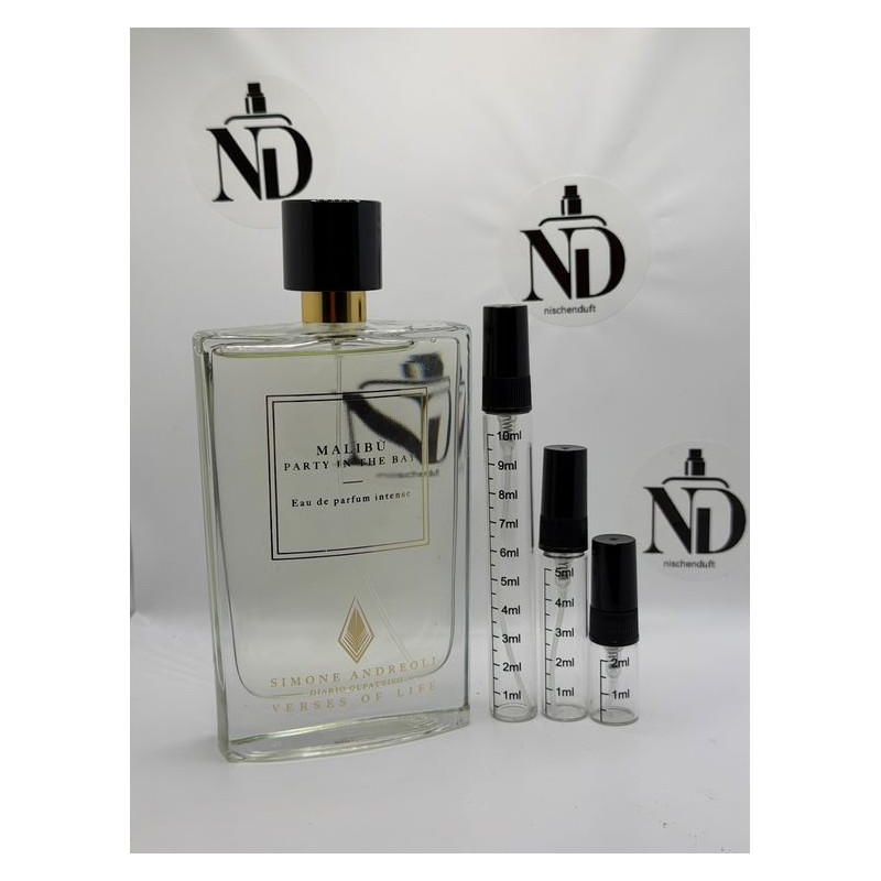 Simone Andreoli Malibu – Sommerfeeling als Duftprobe bei nischenduft.ch