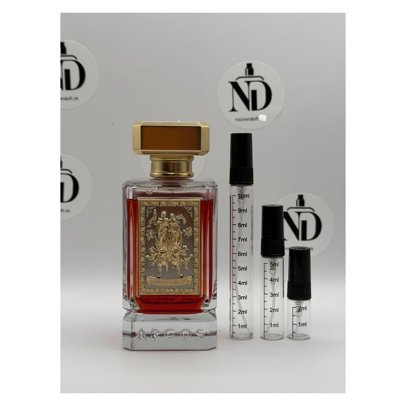 Argos Triumph of Bacchus Duftprobe – Entdecken Sie die Sinnlichkeit des Luxus