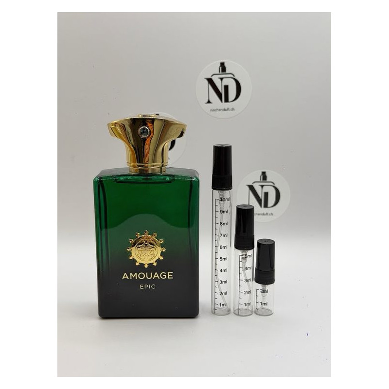 Amouage Epic – Duftprobe 2ml, 5ml, 10ml | nischenduft.ch