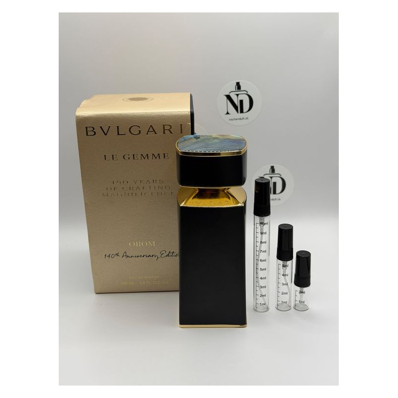 Bvlgari Le Gemme Orom – Duftprobe 2ml, 5ml, 10ml | nischenduft.ch