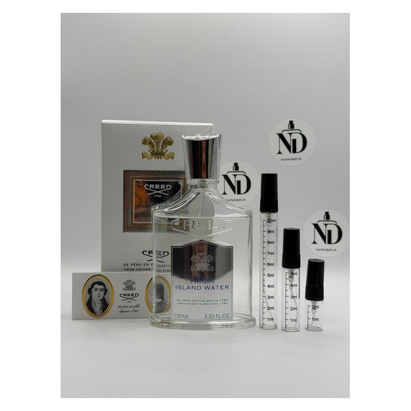 Creed Virgin Island Water – Exotische Duftprobe bei Nischenduft.ch