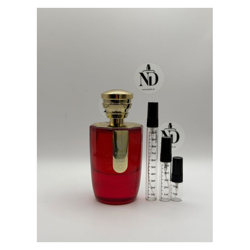 Masque Milano Russian Tea Oud – Duftprobe 2ml, 5ml, 10ml | nischenduft.ch