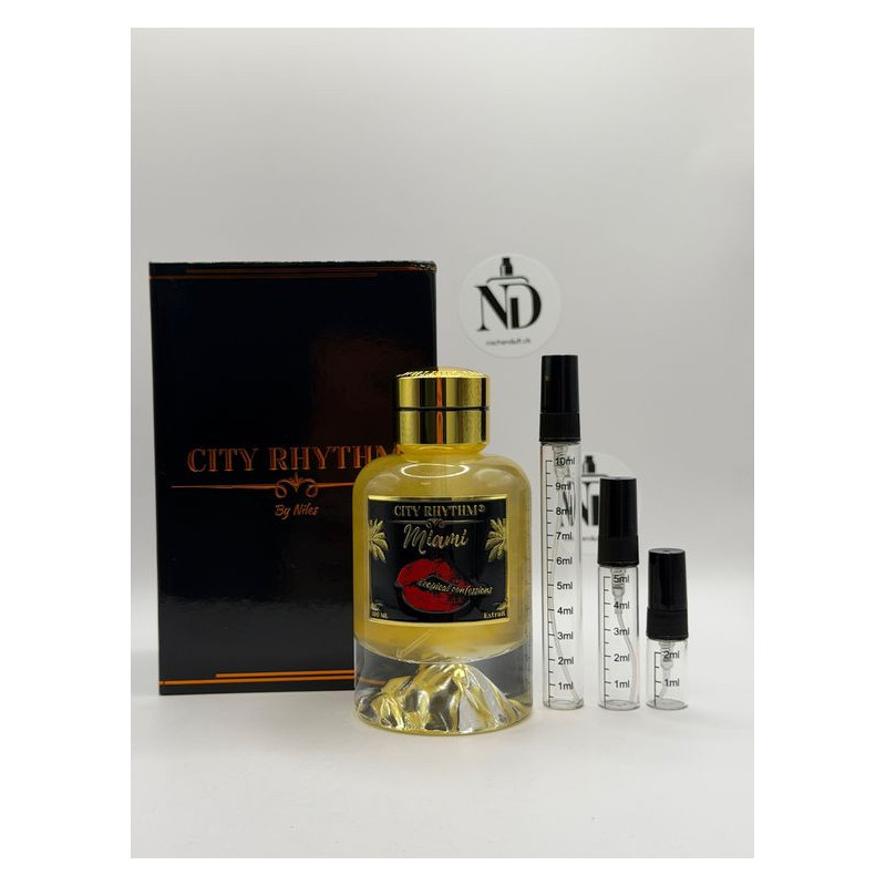 City Rhythm Miami Tropical Confessions – Duftprobe 2ml, 5ml, 10ml | nischenduft.ch
